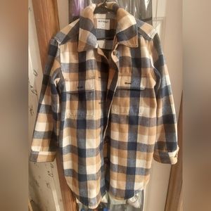 Old Navy Shirt Jacket plaid